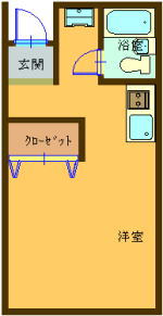 物件No. 1016 1F の間取り図