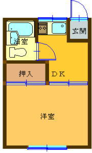 物件No. 649 の間取り図