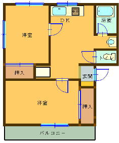 物件No. 504 の間取り図