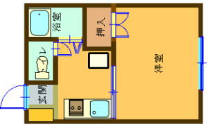 物件No. 1303 の間取り図