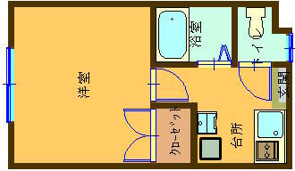 物件No. 210 の間取り図