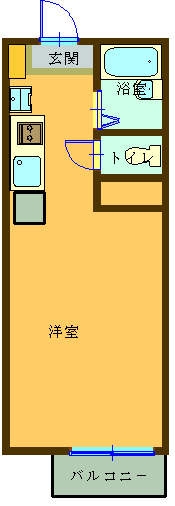 物件No. 501 の間取り図