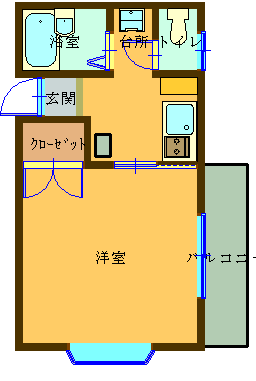 物件No. 623 の間取り図