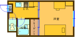 物件No. 619 の間取り図