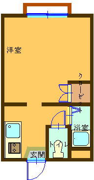 物件No. 612/613 の間取り図