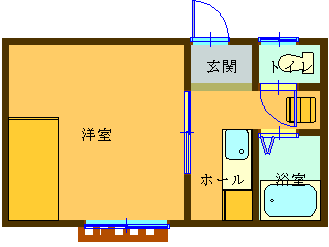 物件No. 1024 の間取り図