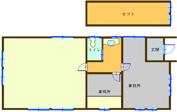 物件No. Ｔｅ044 の間取り図