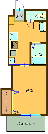 物件No. 625 の間取り図