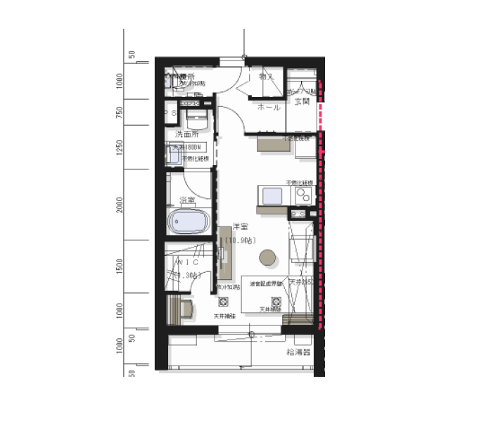 物件No. ro0001 の間取り図