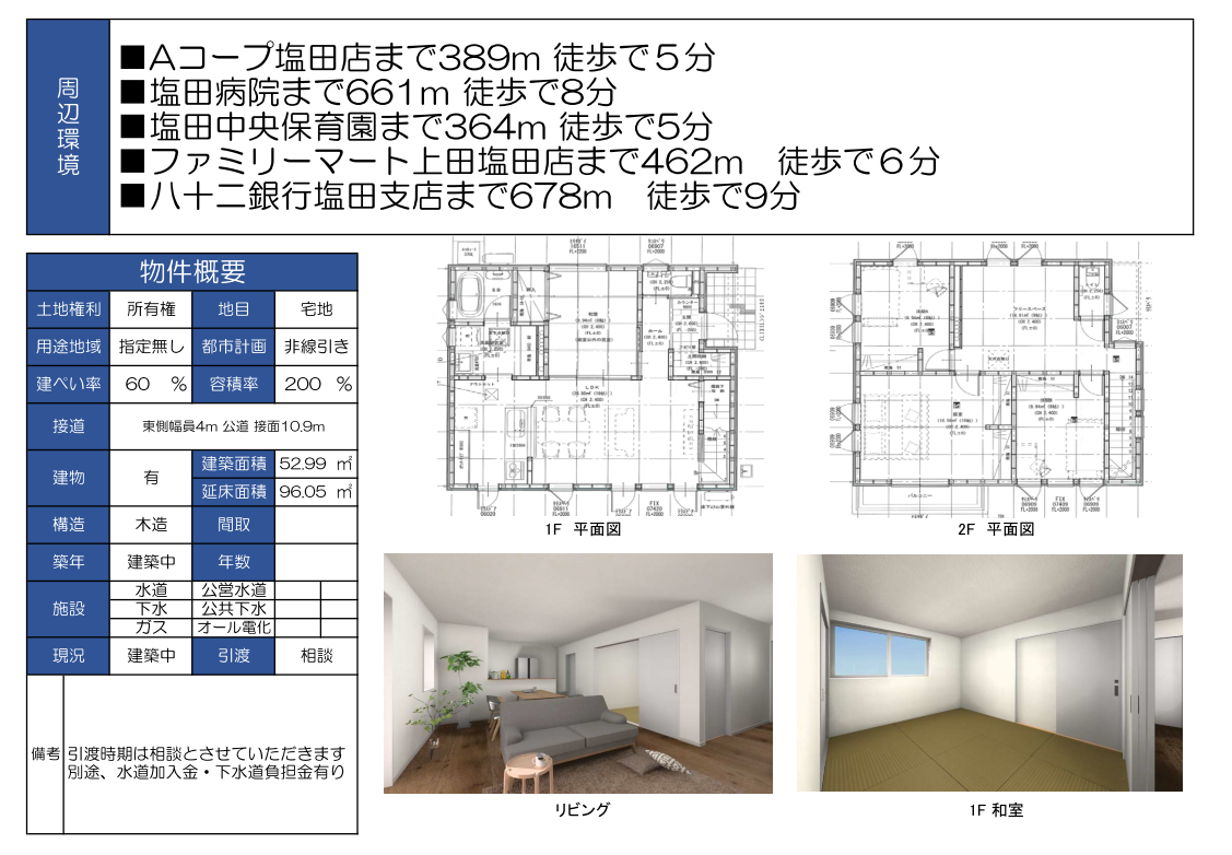 物件No. ho0001 の間取り図