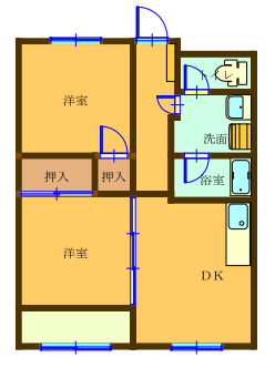 物件No. 801 の間取り図