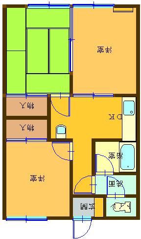 物件No. 812 の間取り図